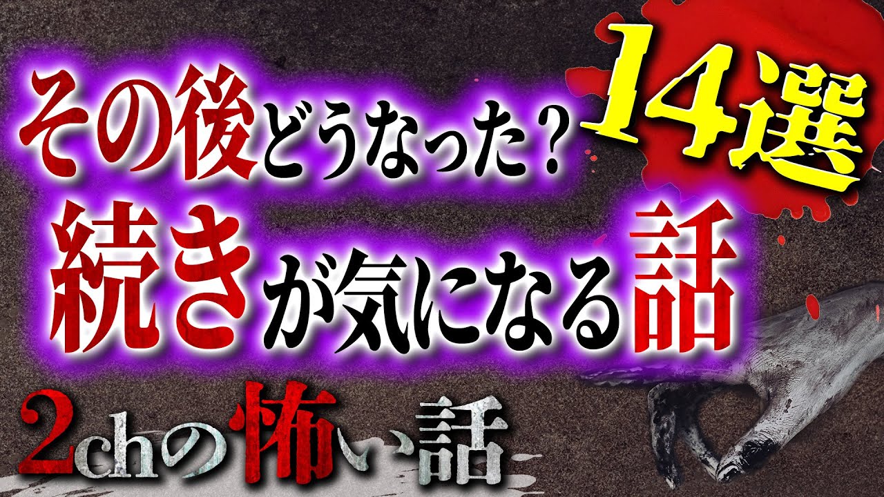 【2chの怖い話】その後どうなった？続きが気になる話 14選【洒落怖・朗読】【テーマ別】