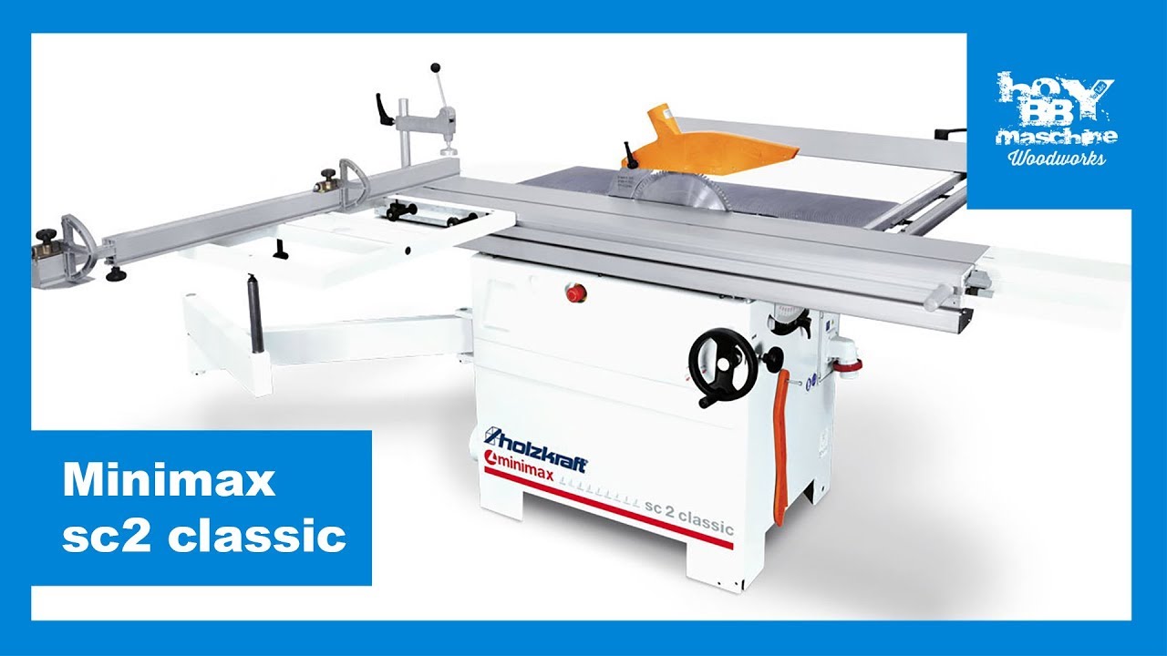 ❗Vorstellung/ Formatkreissäge/ Minimax SC 2 Classic