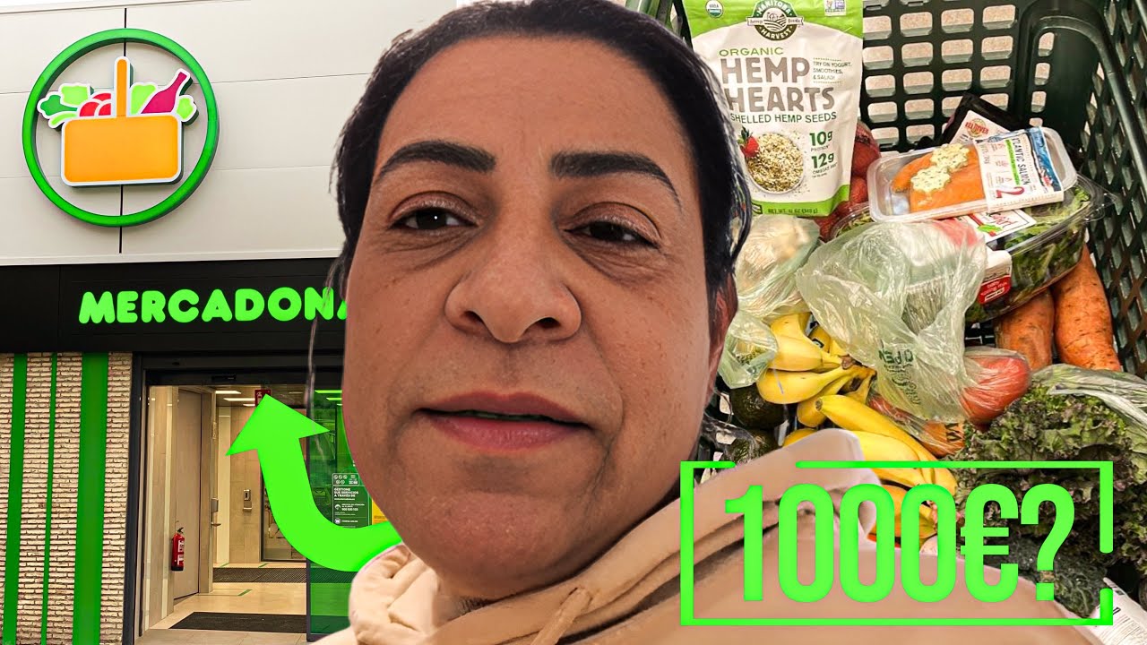 Quanto eu gasto na compra do mês na Espanha em 2026 🛒