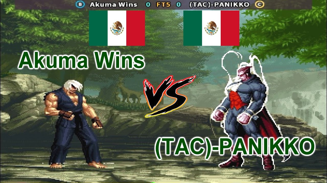 SNK vs. Capcom - SVC Chaos Super Plus - Akuma Wins vs (TAC)-PANIKKO FT5