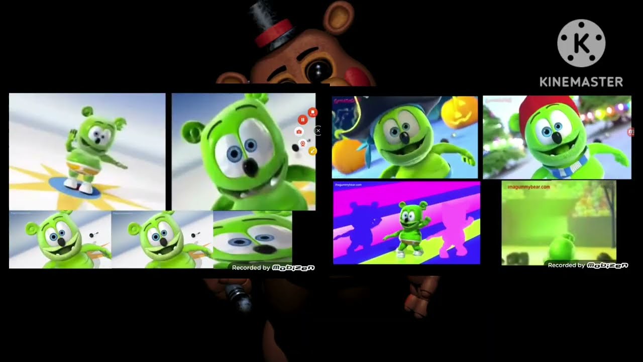 9 gummy bears