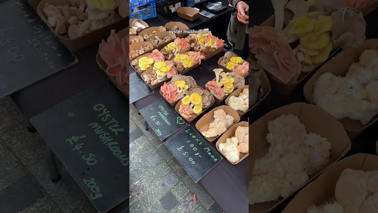 Come w/me to my favourite farmers market in London #shorts