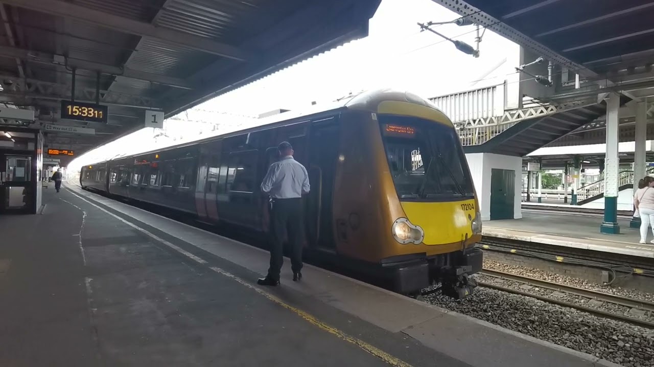 Class 172 bound for Leamington Spa
