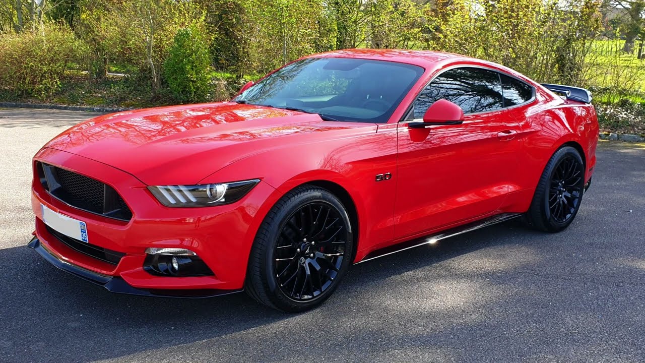 Petites modifications extérieur d'une Mustang GT de 2016 pour un look encore plus rageur...