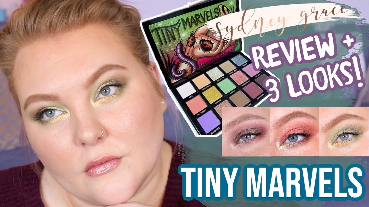 Mel Thompson x Sydney Grace Tiny Marvels Palette!! Mini Review + 3 Looks | Lauren Mae Beauty