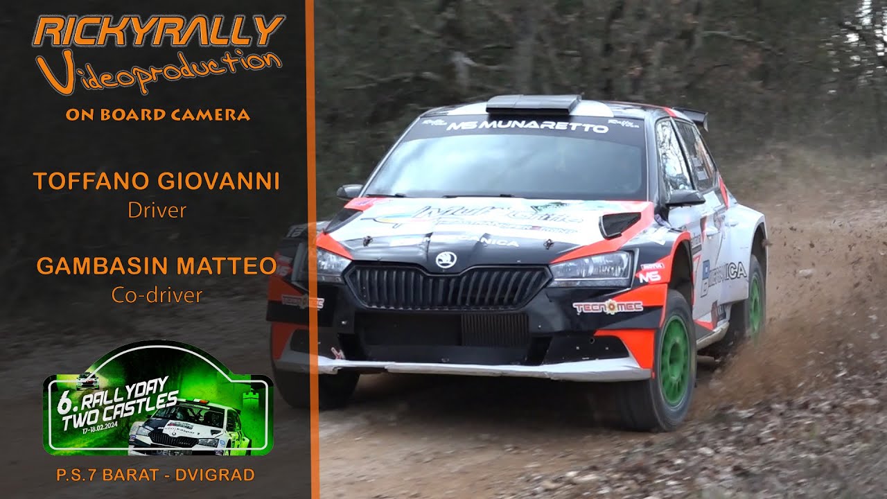OBC TOFFANO - GAMBASIN // 6° Rallyday Two Castles 2024 // S.S.7 Barat - Dvigrad