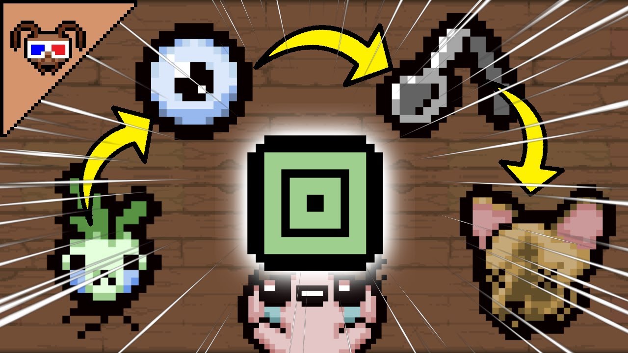 Айзек, но все предметы ИДУТ ПО ПОРЯДКУ ID! {The binding of Isaac}