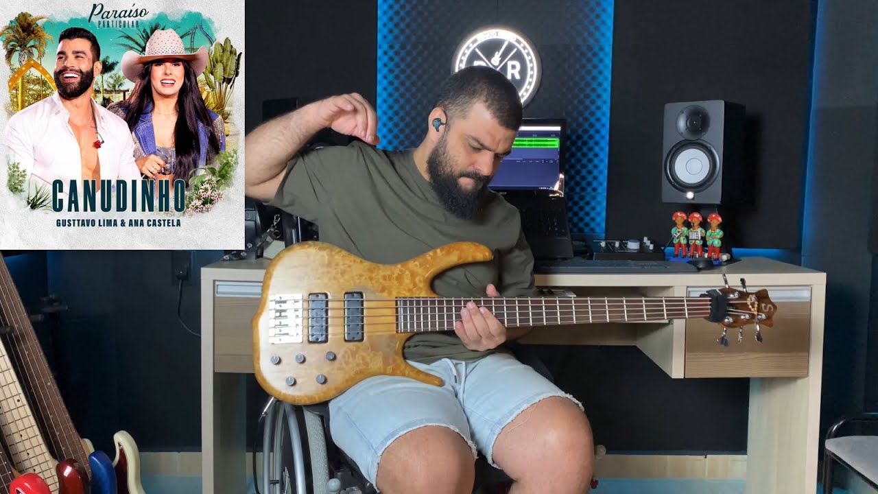 Canudinho- @gusttavolimaoficial ft. @anacastelaoficial /Bass Cover @renatinhobass