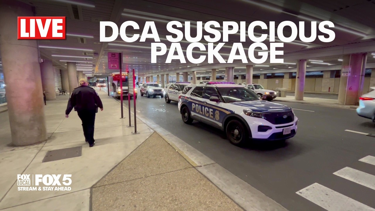 Reagan National Airport concourse evacuated after suspicious package found | FOX 5 DC