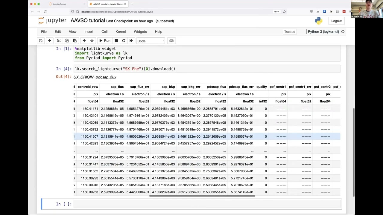 AAVSO How to [Python! Finding Frequency Solutions for Variable Star Light Curves]
