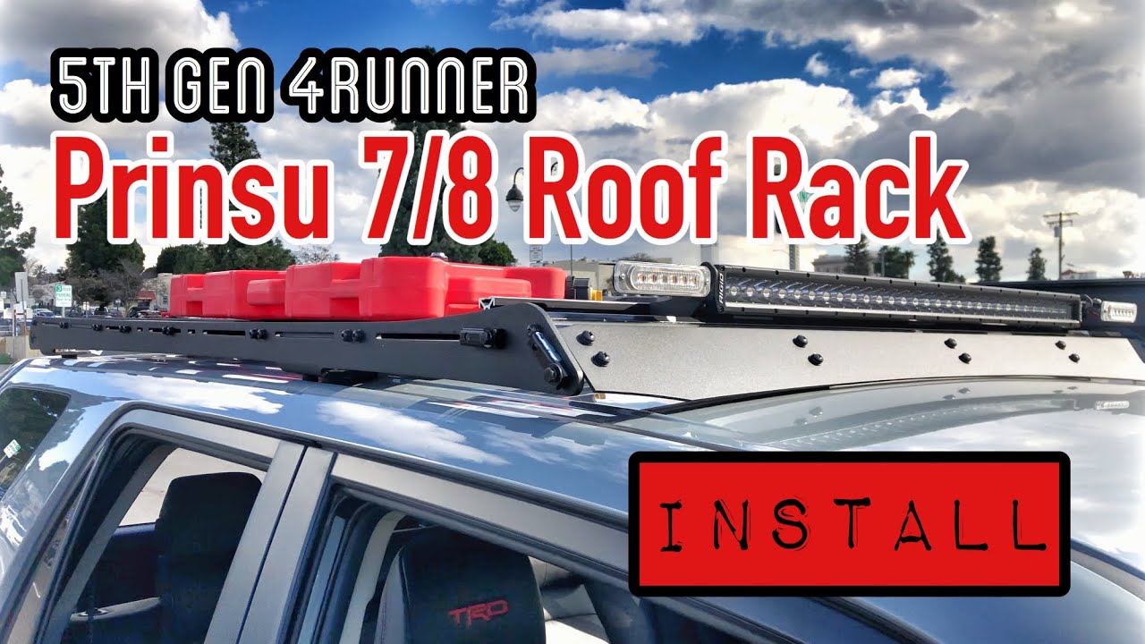 Prinsu Roof Rack for 4Runner TRD Pro Install【TRD41】