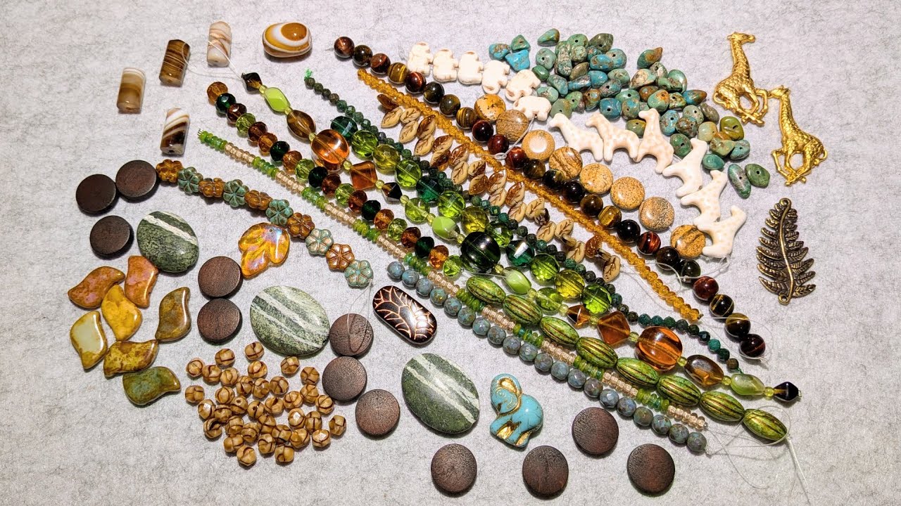 Wendy's Safari a Beautiful Collection | September 2025 Sam's Bead Box @samsbeadshop 