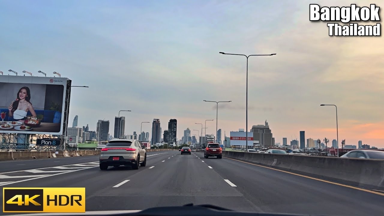 Driving Around Bangkok | Thailand Driving Tour 2026 [4K HDR]
