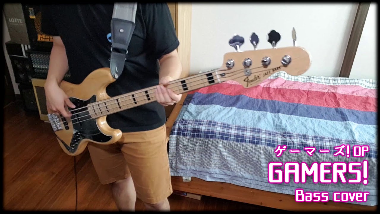 【ゲーマーズ! OP】「GAMERS!」 Bass cover! 【ベース】
