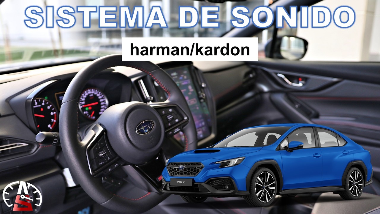 Subaru WRX - Sistema de sonido 7 Bocinas #harmankardon