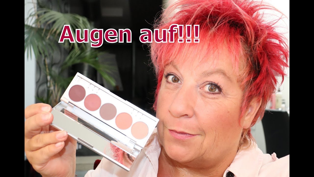 Anwendung der Lidschatten 