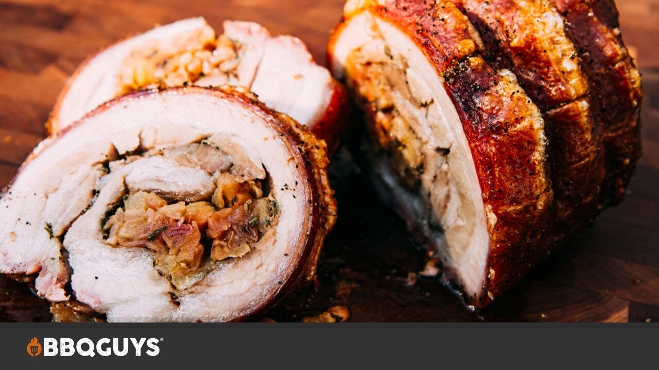 Smoked Pork Belly Porchetta Recipe | BBQGuys