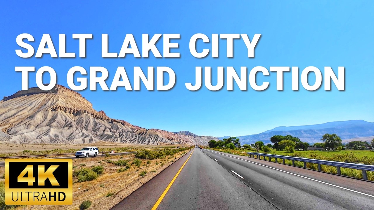 Salt Lake City to Grand Junction Scenic Drive: A Road Trip Adventure