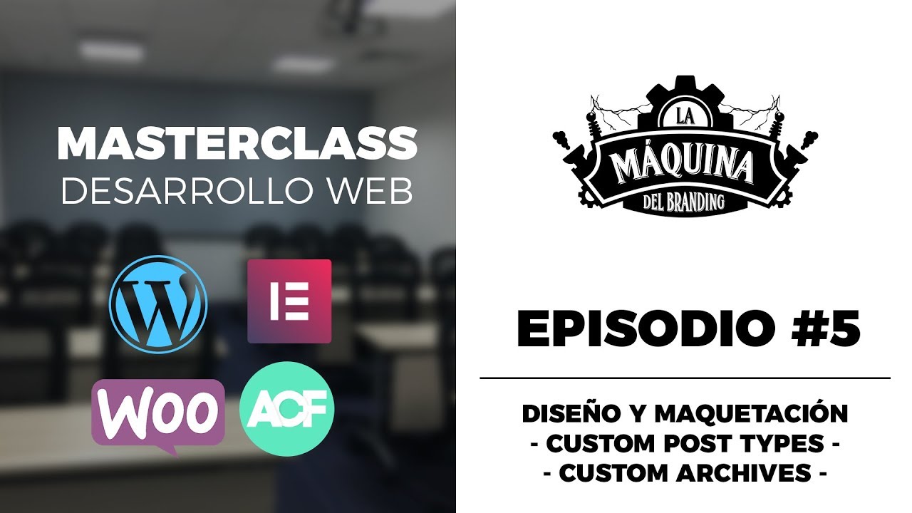 Curso de páginas web con Elementor #5 - TUTORIAL Diseño de custom post types y custom archives