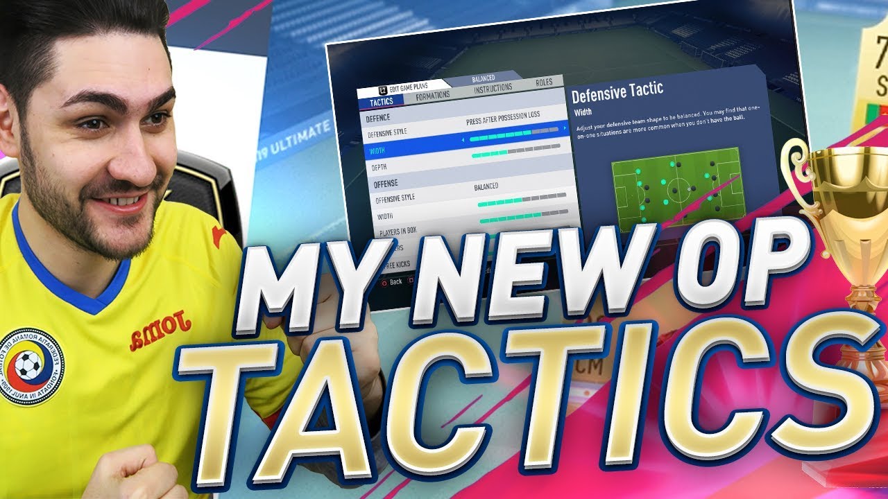 MY NEW OVERPOWERED TACTICS TO DOMINATE ANY OPPONENTS in FIFA 19 DIVISION 1 RIVALS