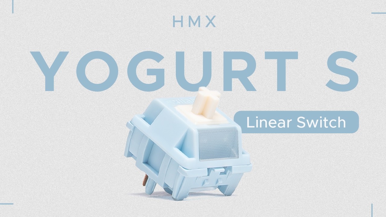 HMX Yogurt S Linear Switches | Typing Test