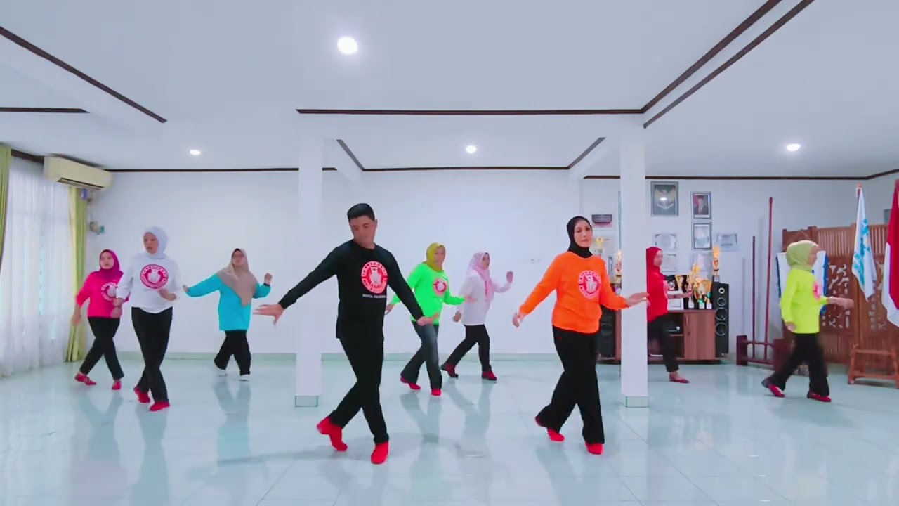 Vanilla Ice Baby - Line Dance / Demo : IIK Perumda Tirta Musi Palembang 