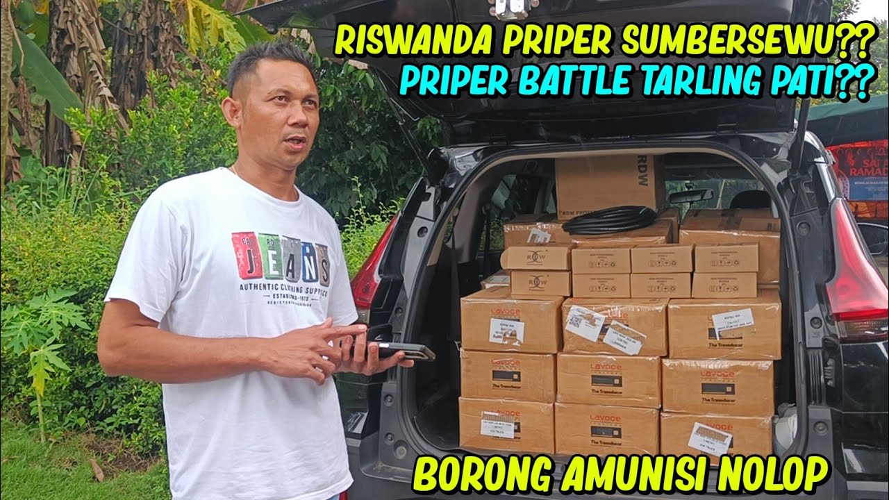 lololo bos riswanda tiba* borong speaker lusinan mepet acara battle takbir, ada apa?