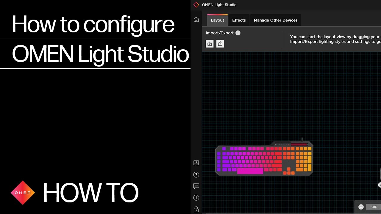 OMEN Light Studio | HP Computer Service | HP Support