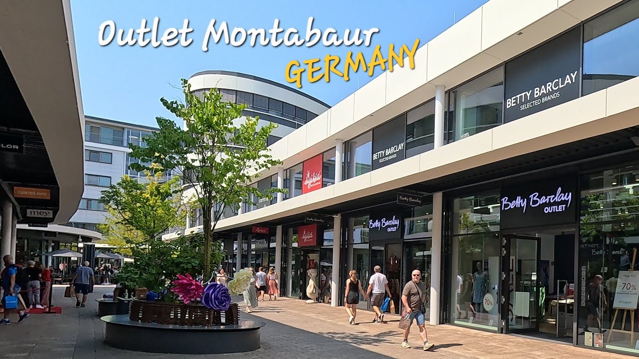 Am Fashion Outlet Montabaur 🛍 Germany | 4K 🇩🇪 Just Footage.
