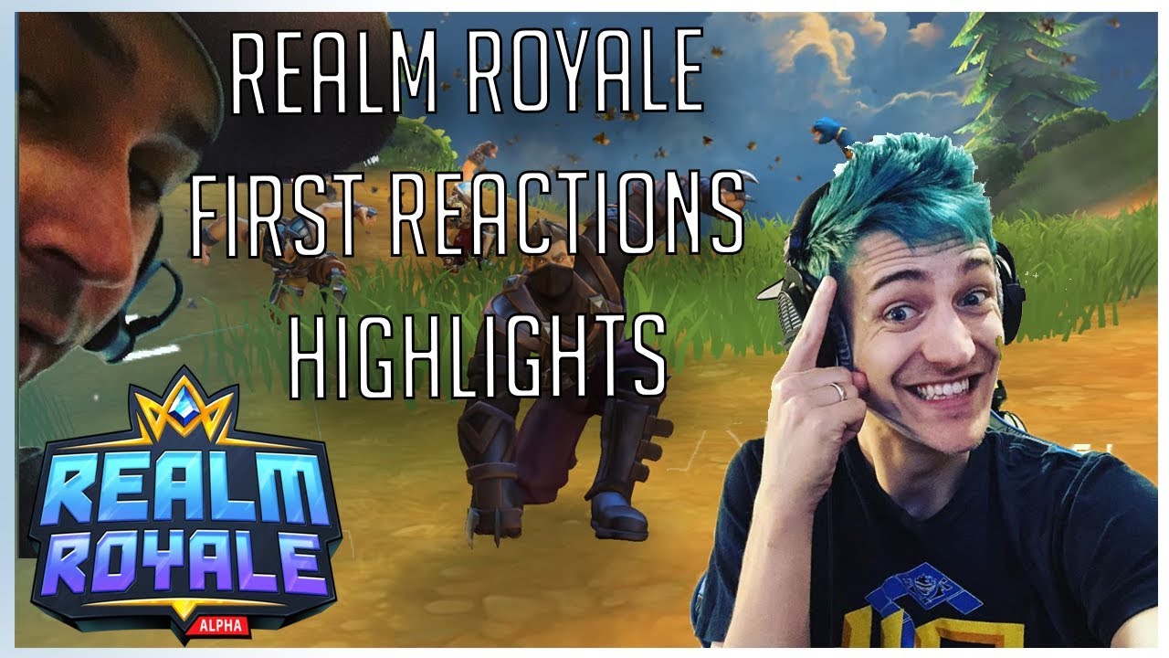 Realm Royale Streamers First Reactions Highlights