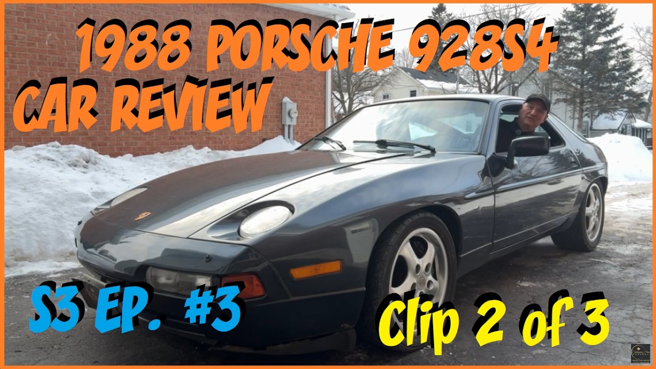 Обзор автомобиля 2 из 3, ВНЕШНИЙ ВИД, 1080p | Porsche 928S4 1988 года | Коллекционный автомобиль ...