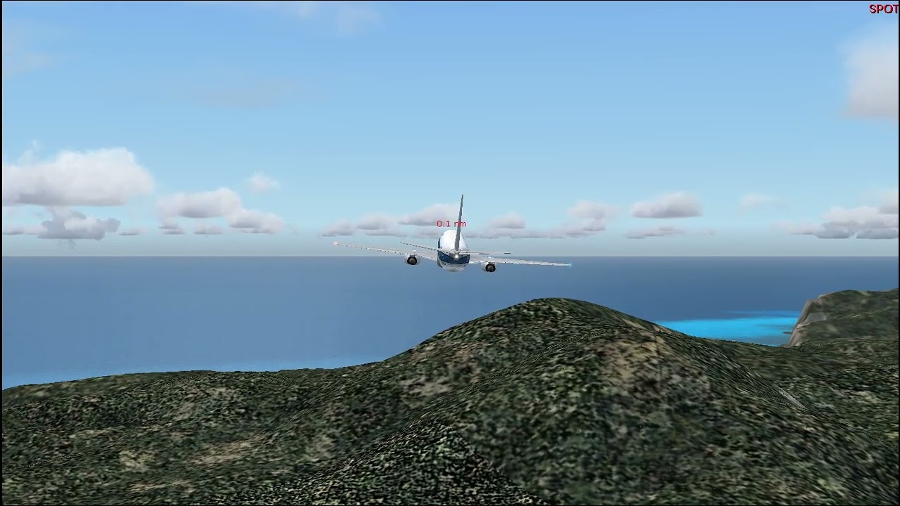 Flying in Martinique  Le Lamentin Boeing 737-400 by Silkytreat Subscribe Help my Channel Thank you