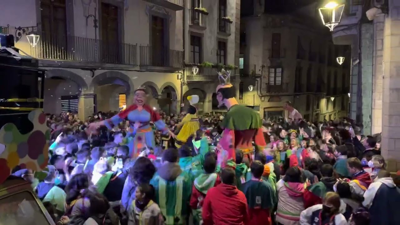Gegants Bojos del Carnaval de Solsona - Primer Bufi del Carnaval de Solsona 2022