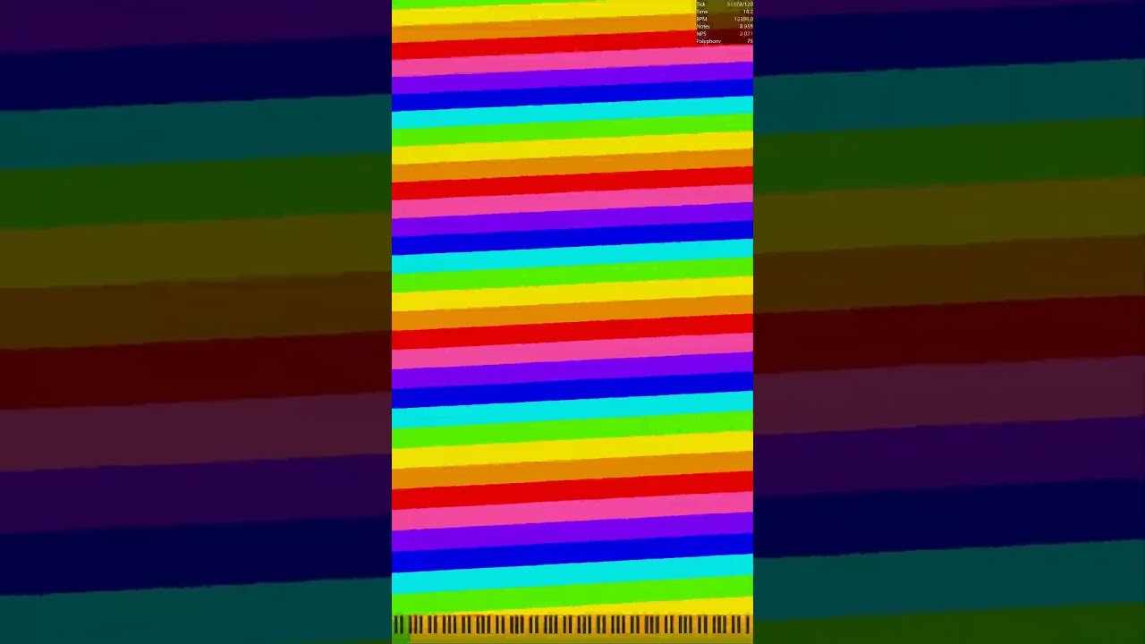 [Nut MIDI] Pridenut2 - 1,84 Million Notes #blackmidi #nutmidi #midi #pianomidi
