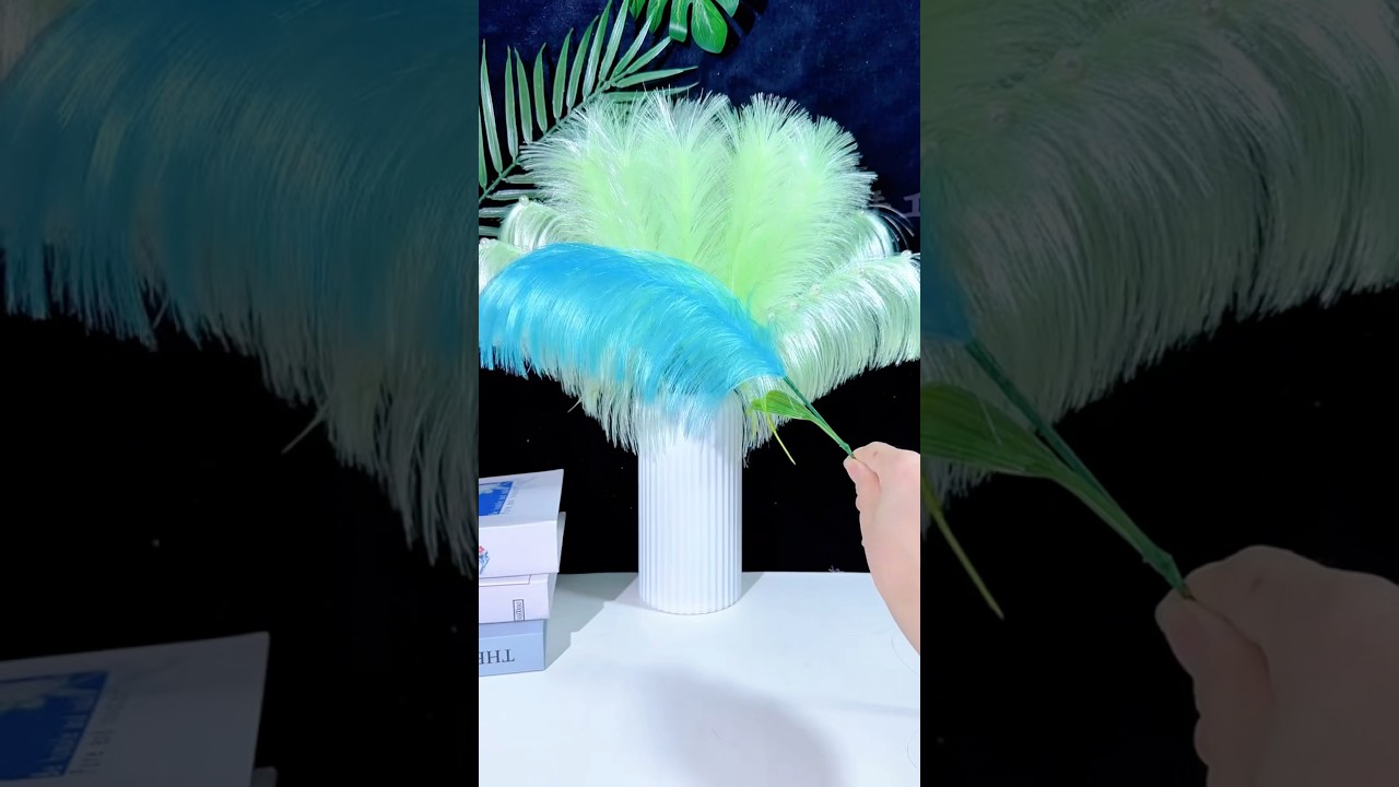 DIY ribbon reed flower #handmadegifts #flowers #gift #ribbon #reed #handmadecraft #diy #foryou #fyp