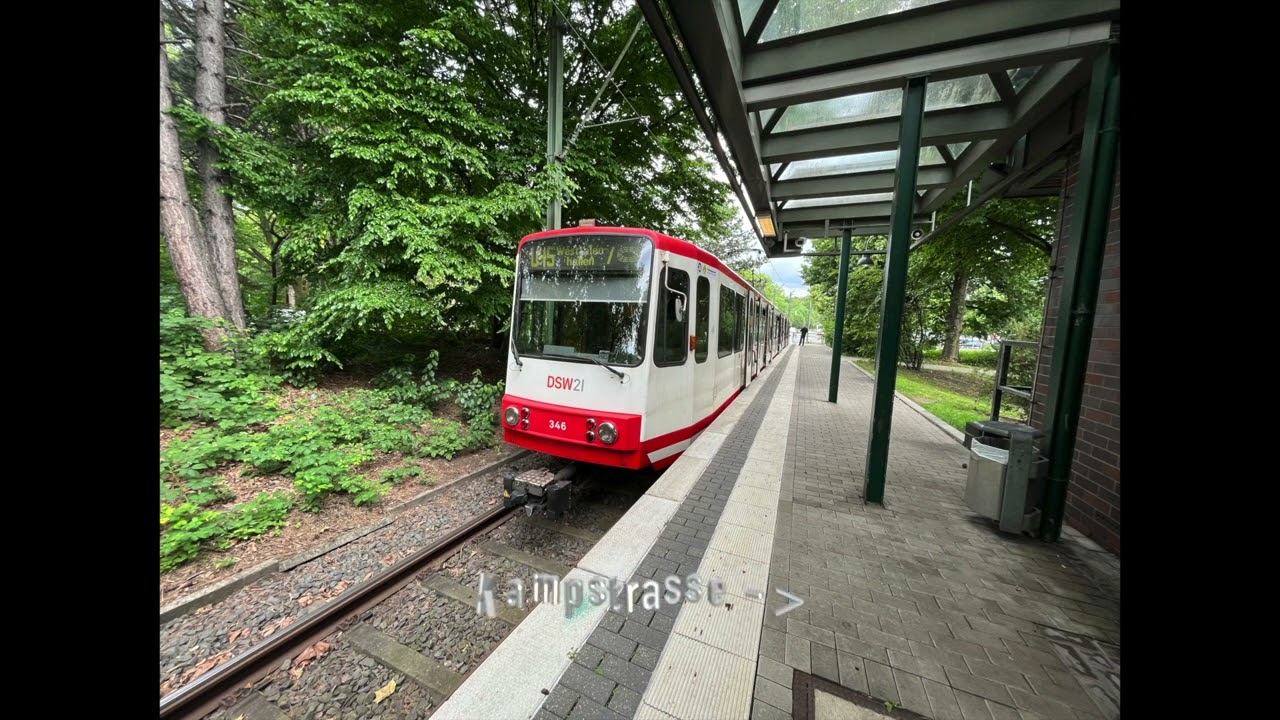 [DSW21] Ansagen der Linie U45/U46 Fredenbaum Naturmuseum - Brunnenstrasse