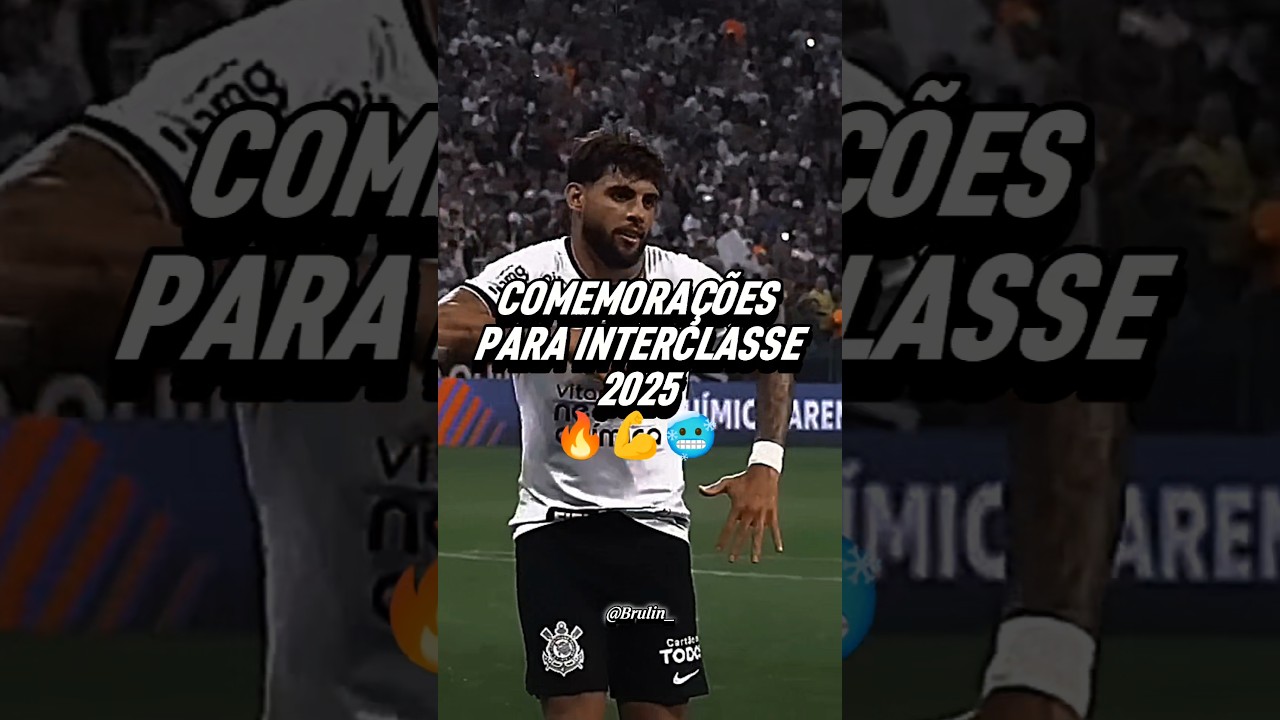 COMEMORA&Ccedil;&Otilde;ES DE JOGADORES PRO INTERCLASSE 2025🔥💯 #comemoracao #futebol #shortsviralll