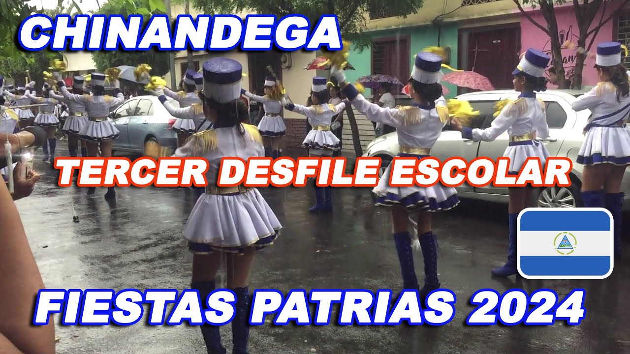 #Nicaragua | #Chinandega Tercer Desfile Escolar Chinandega 2024