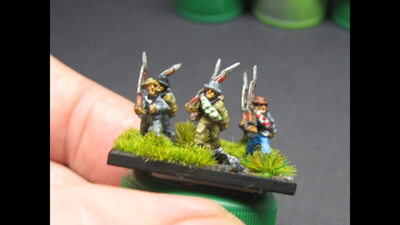 Painting Tutorial 10mm American Civil War