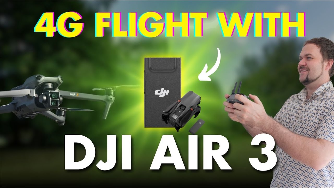 DJI Cellular Dongle 2 - Real World Range Test with DJI Air 3