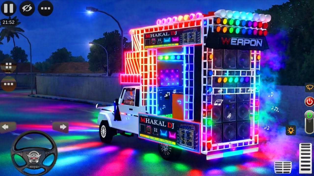 Dj pickup ! Loading Dj Pickup Game ! Dj pickup game bus Simulator ! Hindi Bollywood Remix DJ Song dj