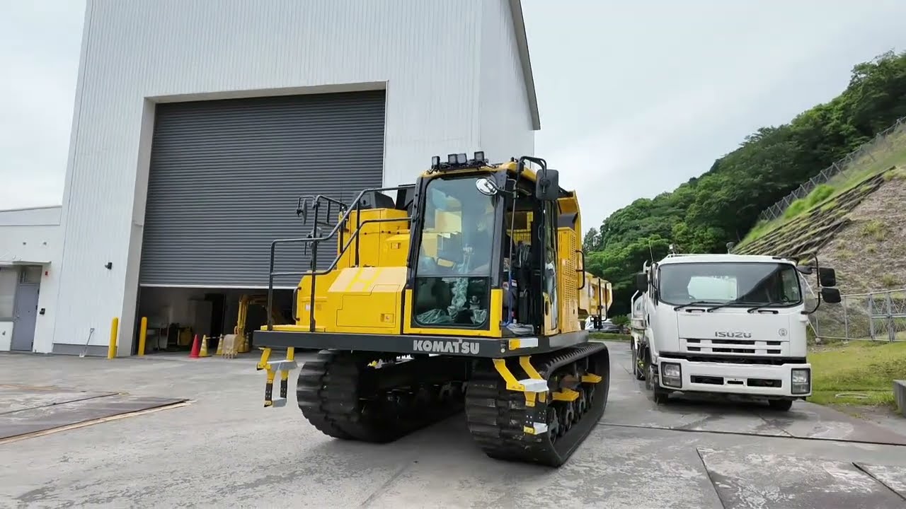 【KOMATSU】くるくるダンプ　納車！～CD110R‐3～