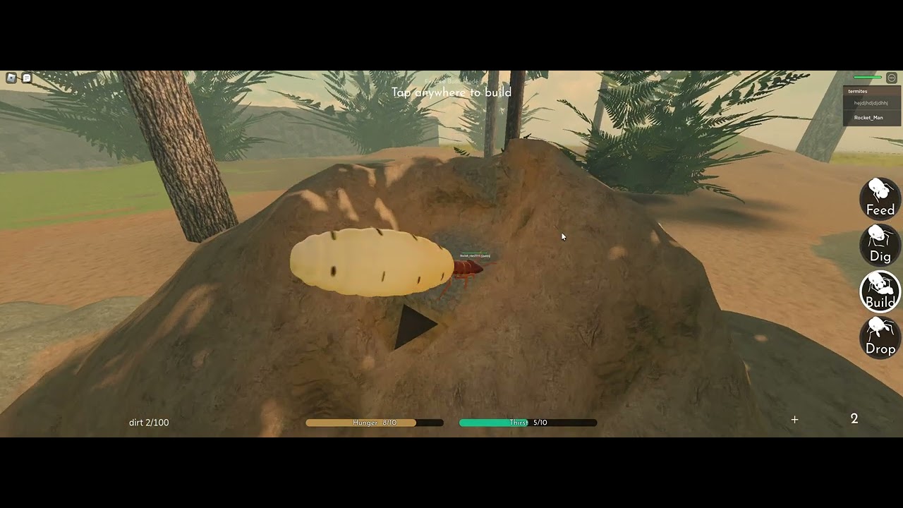 Termite life of a cqueen but it is Roblox version