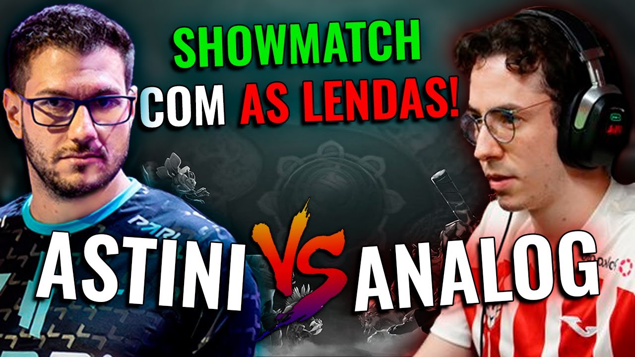 SHOWMATCH ASTINI vs ANALOG: COM K13, NS-4RT, SMZINHO & SKIPNHO