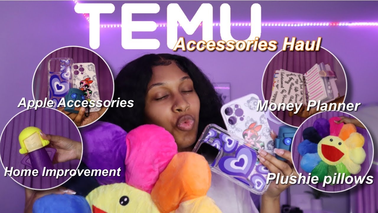 TEMU ACCESSORIES HAUL 2023 | 20+ Items (Phone Cases, Home Improvement, Plushies, Pillows and more!)