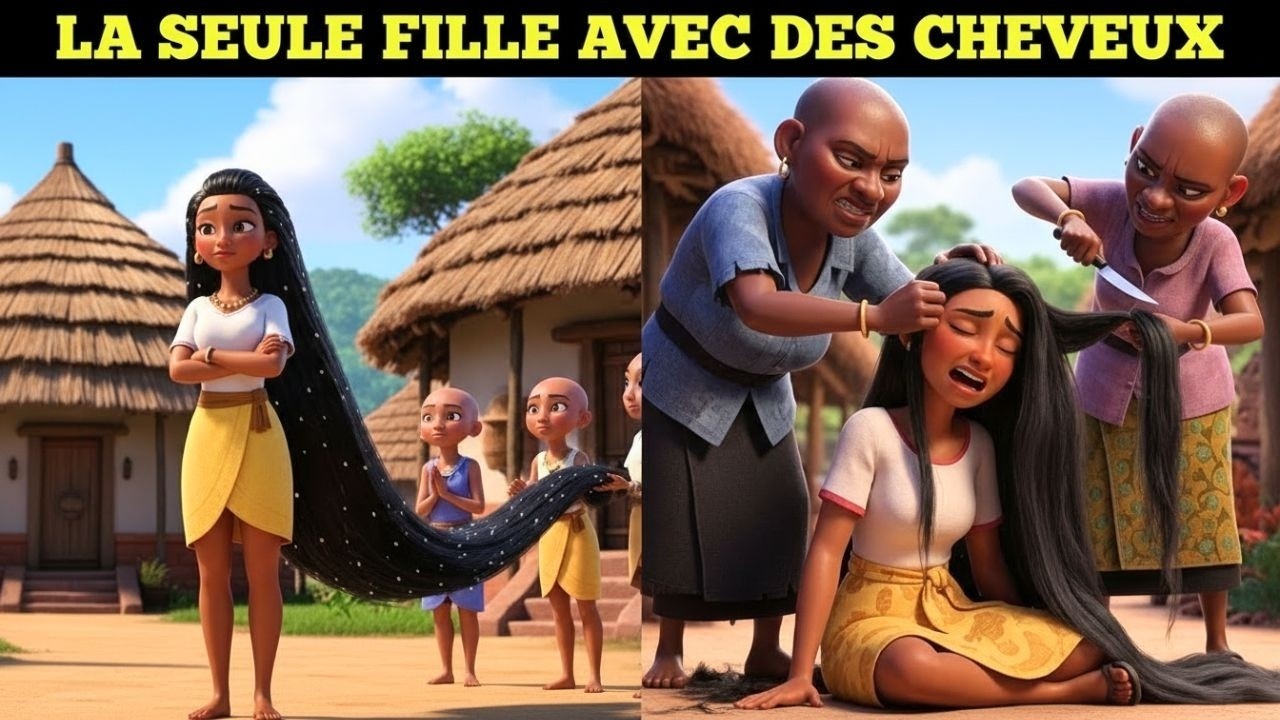 🔥Dans ce village, les femmes n’avaient jamais de cheveux… jusqu’à sa naissance😱