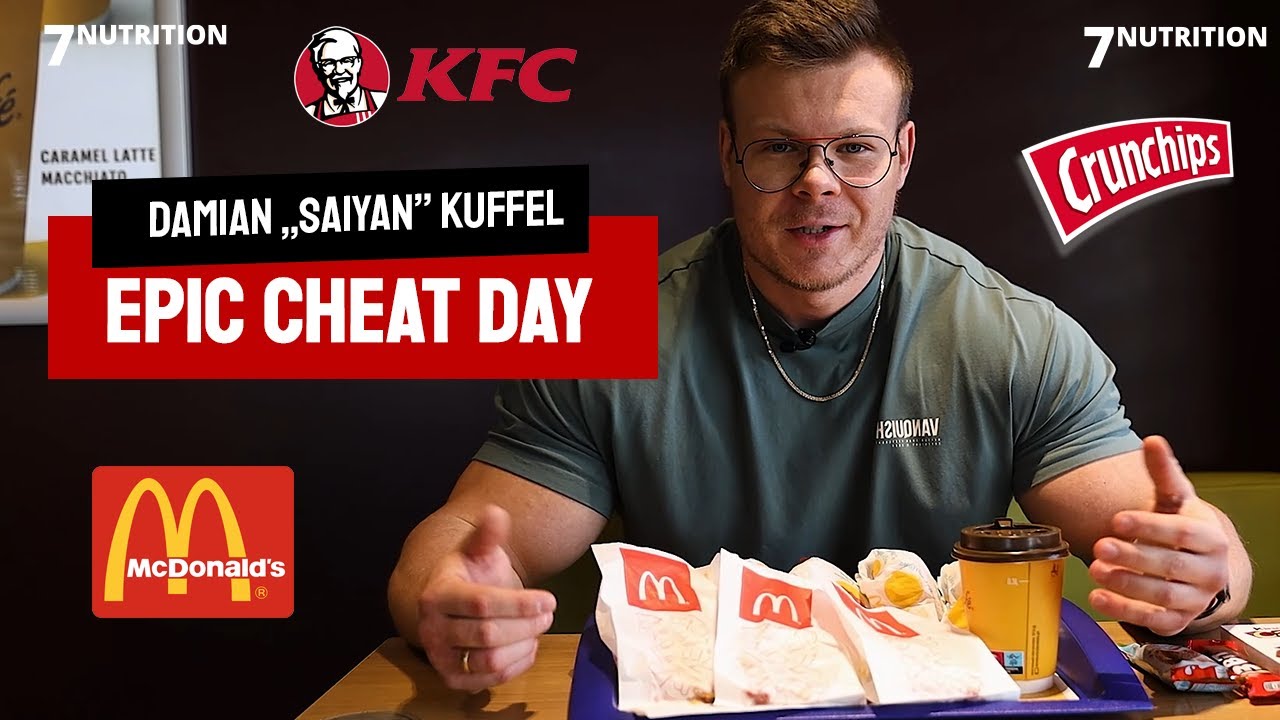 EPIC Cheat Day Challenge! Ponad 10000kcal w kilka godzin! Damian &bdquo;Saiyan&rdquo; Kuffel