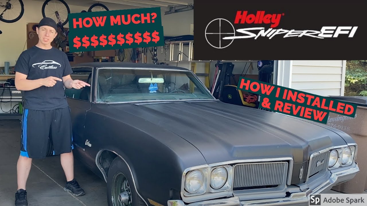 Реконструкция Cutlass 1970 года, эпизод 6 — Holley Sniper EFI на 350/455 — установка и обзор
