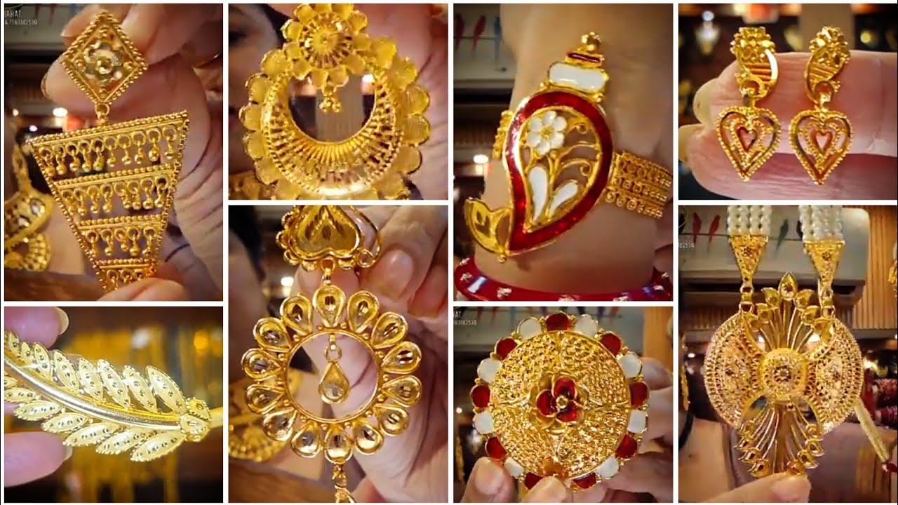 🔥🔥 চোখ ধাঁধানো Beautiful Gold Plated , Costume And Antique Jewellery From Nilis Jewellery 🔥🔥