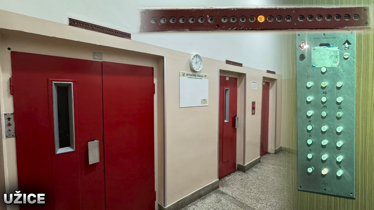 [1.7k SPECIAL] INNERDOORLESS?! 3x AMAZING & Fast DAKA Lifts at Dimitrija Tucovica 42, Uzice, Serbia